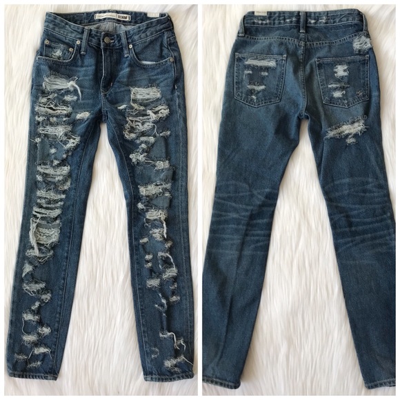 Lovers + Friends Denim - Lovers + Friends Distressed Ezra Jeans